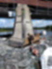 Structure-de-béton. Réparation-de-pont