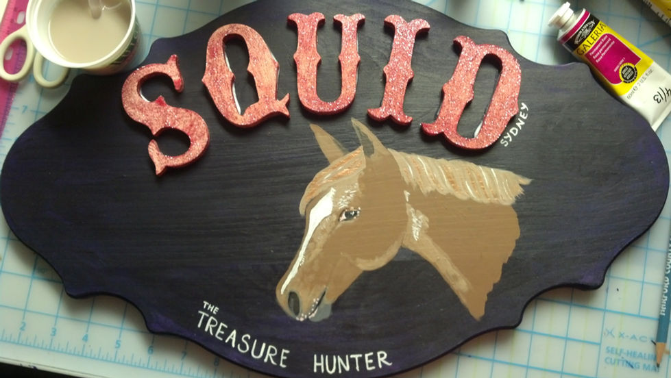 Squid Stall Plate
