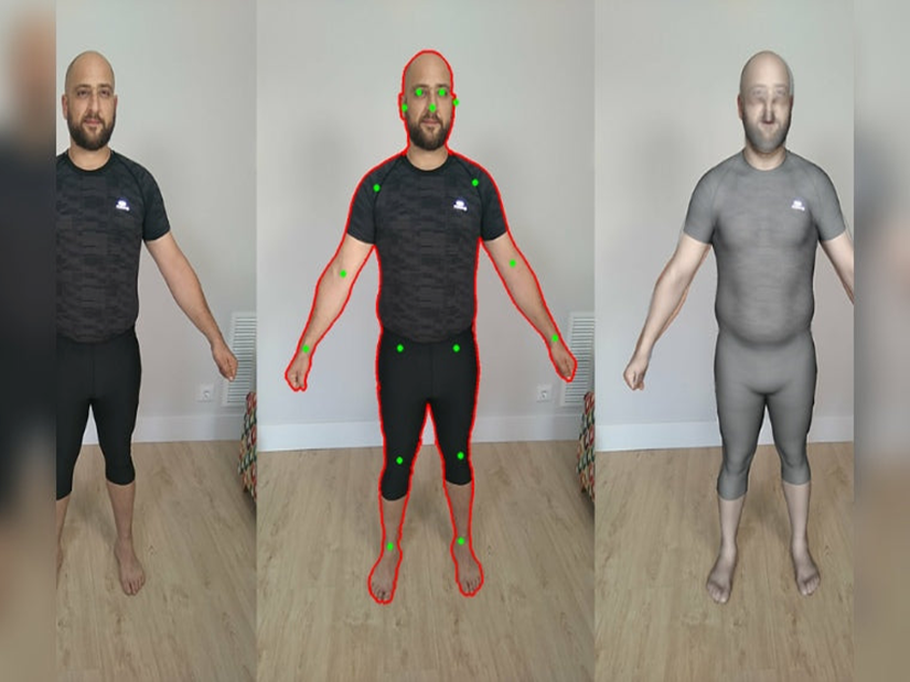 3D body scanning with phone