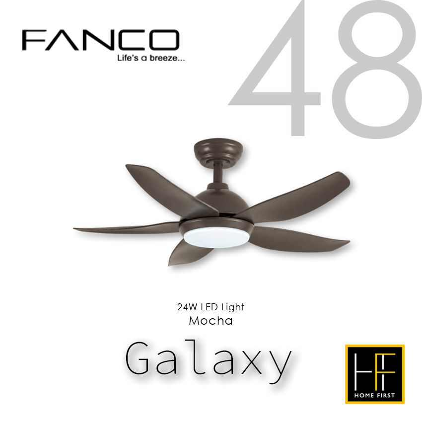 Fanco Galaxy 48" Ceiling Fan in Macha color