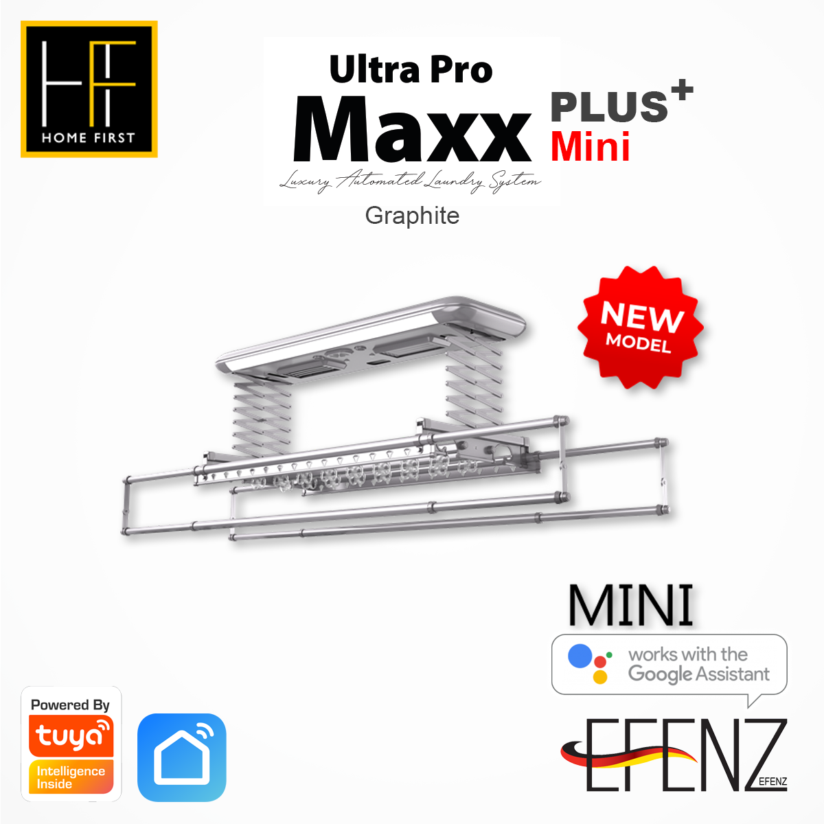 EFENZ Ultra PRO Maxx Plus+ Mini Graphite laundry rack