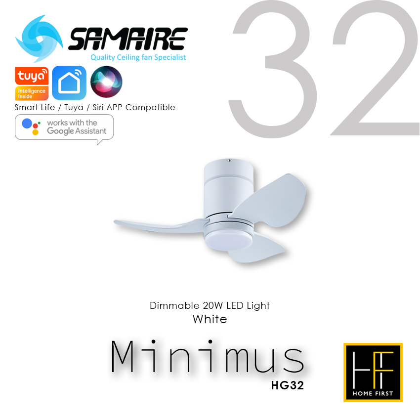 SAMAIRE Minimus 32" - Black/White