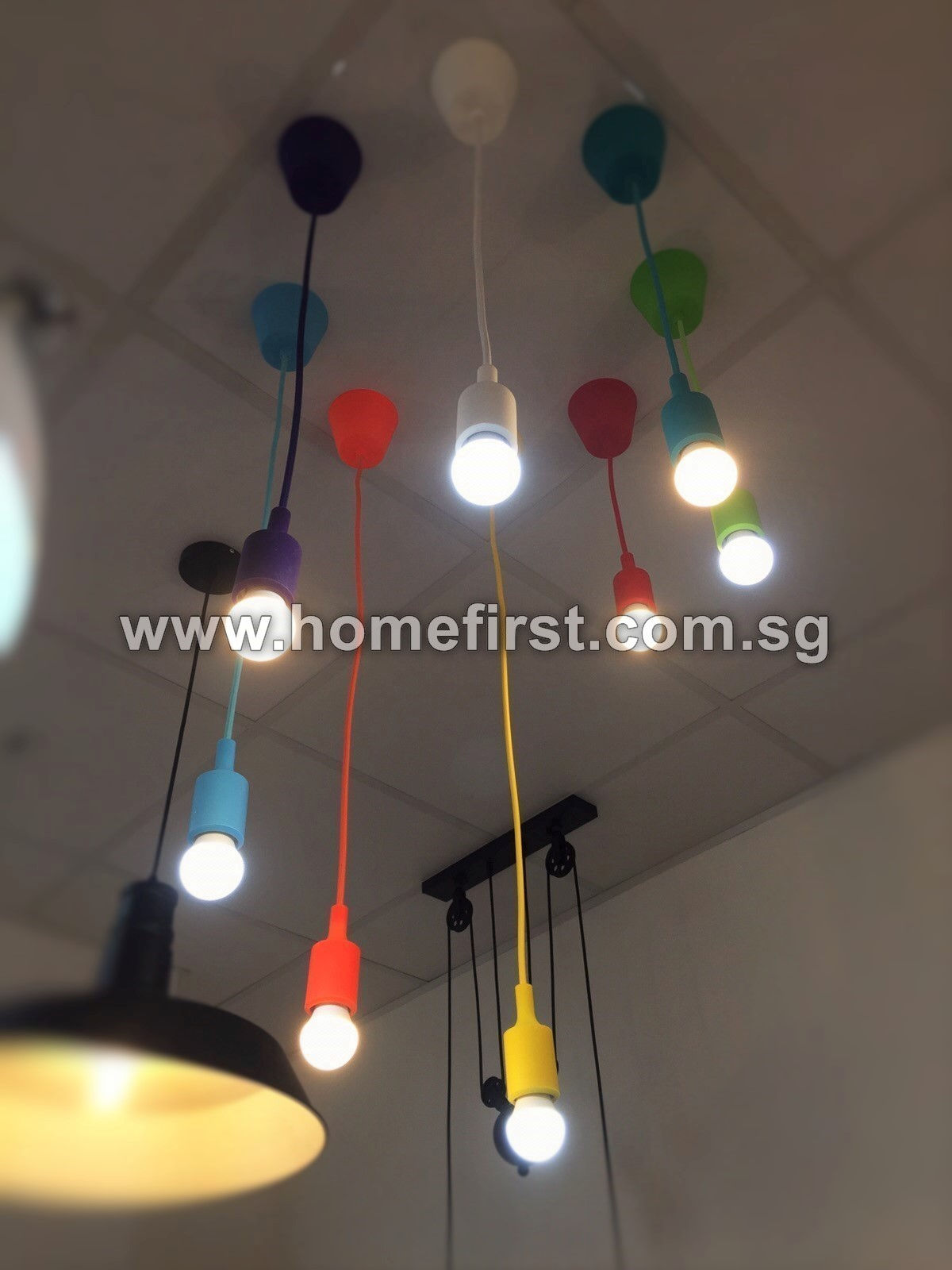Colorful Silicone Lamp Holder
