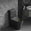 Thumbnail: EACO T933-MB Toilet Bowl ( Black )
