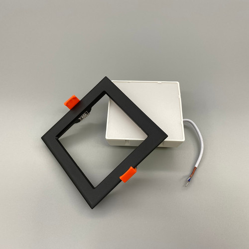 Downlight Frame Color LINIQ Detachable Downlight 8W (Square/Black Frame) | Home First