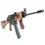 Thumbnail: PSA AK-V 16″ 9MM CLASSIC RIFLE WITH DONG, NUTMEG