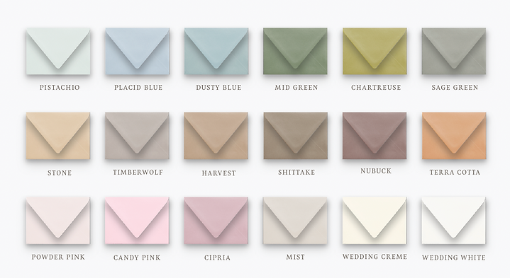 Envelope Colors
