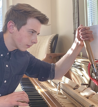 Benjamin M. Damir, Piano Technician/Tuner, CEO of Maestoso Piano Tuning Service