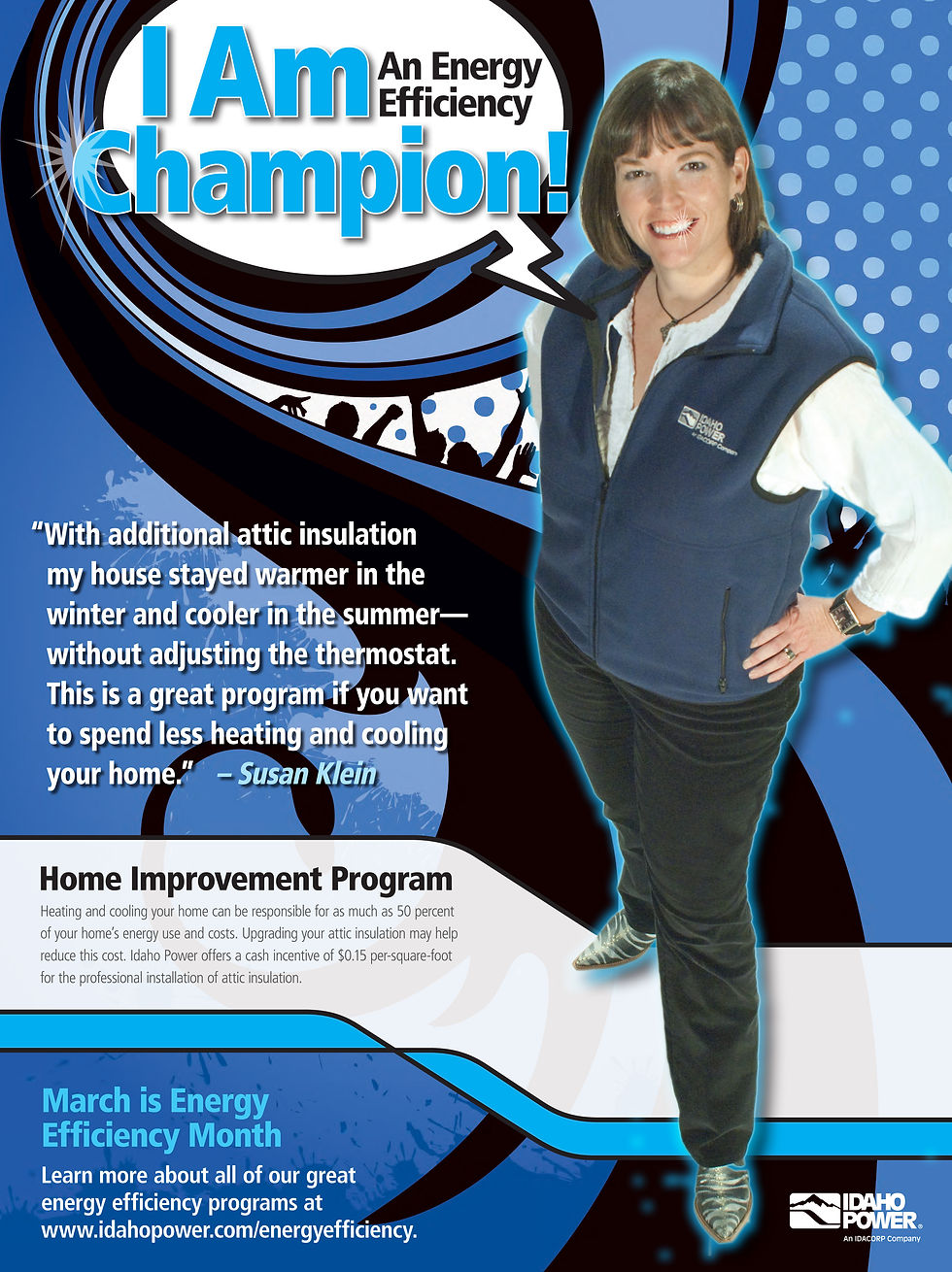 Energy Efficiency Month promo poster