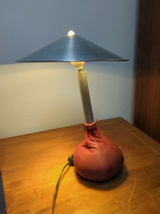 Mid-Century Pablo Pardo Piccola Bean Bag Table Lamp - $140