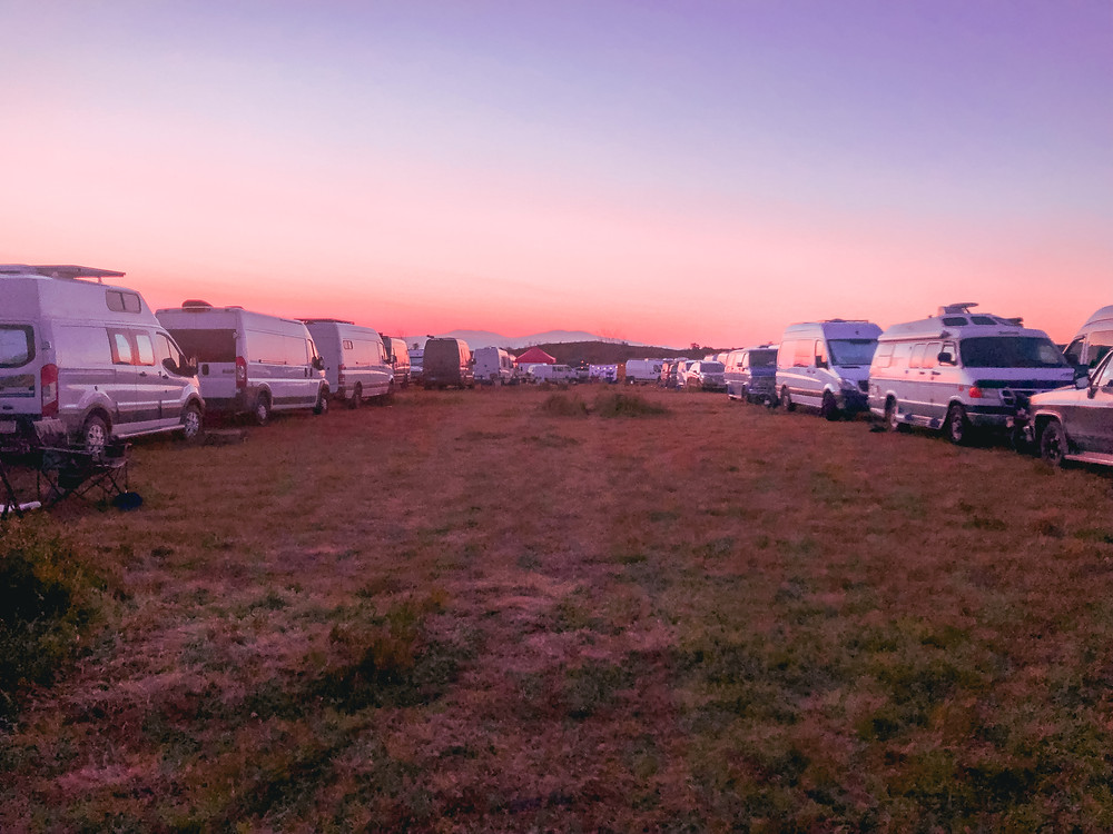 Combating loneliness by joining the vanlife community.