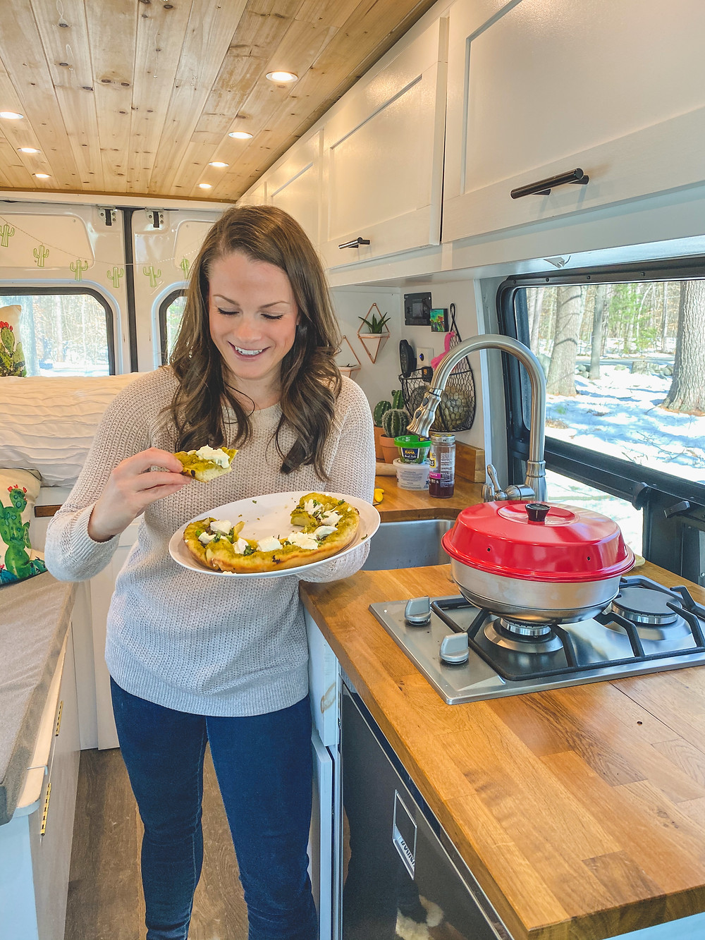 Omnia stove top oven for vanlife