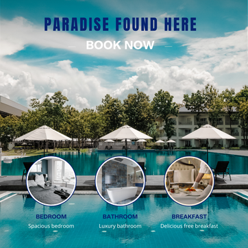 Social Media Post For Holiday Resorts