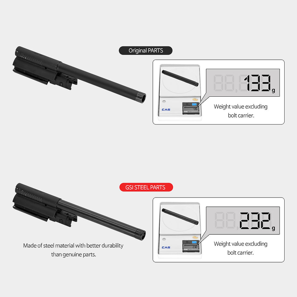 Thumbnail: GSI Hard Recoil KIT for VFC G3 & PSG1, Increased recoil