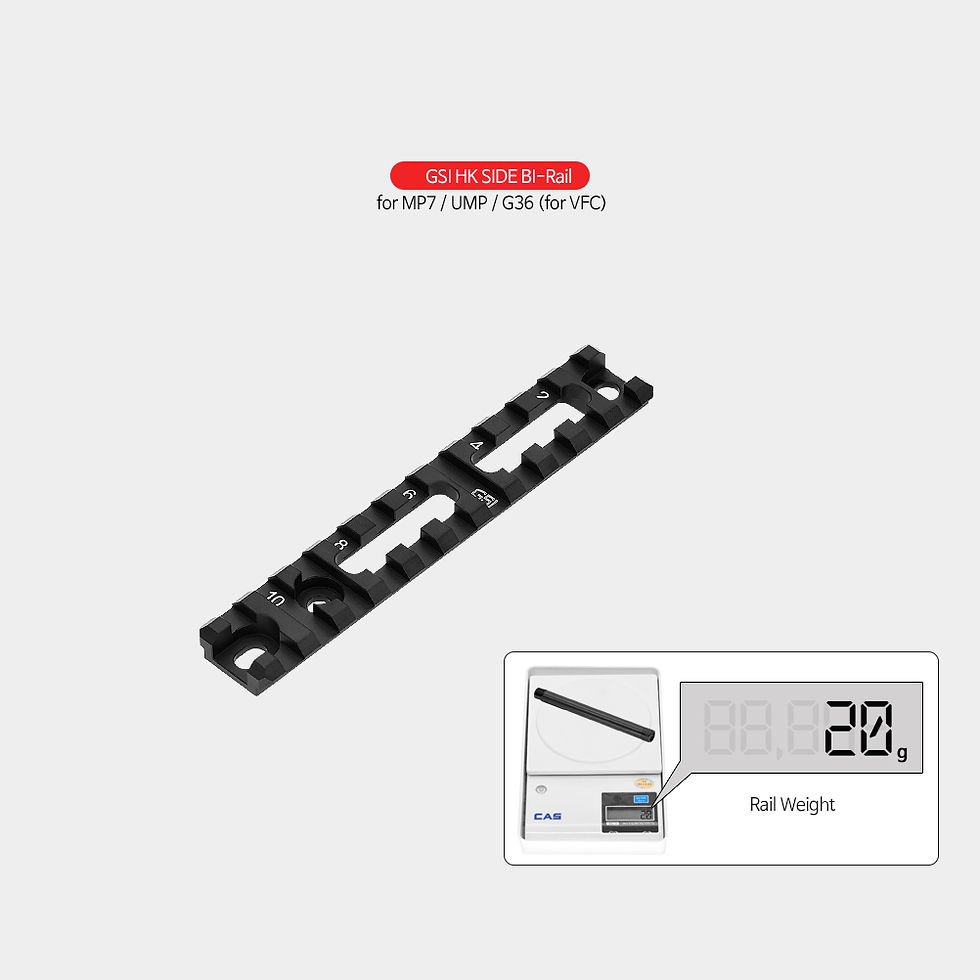 Thumbnail: Side BI-Rail for HK G36C/MP7A1/UMP(for VFC Only)(Toy only)