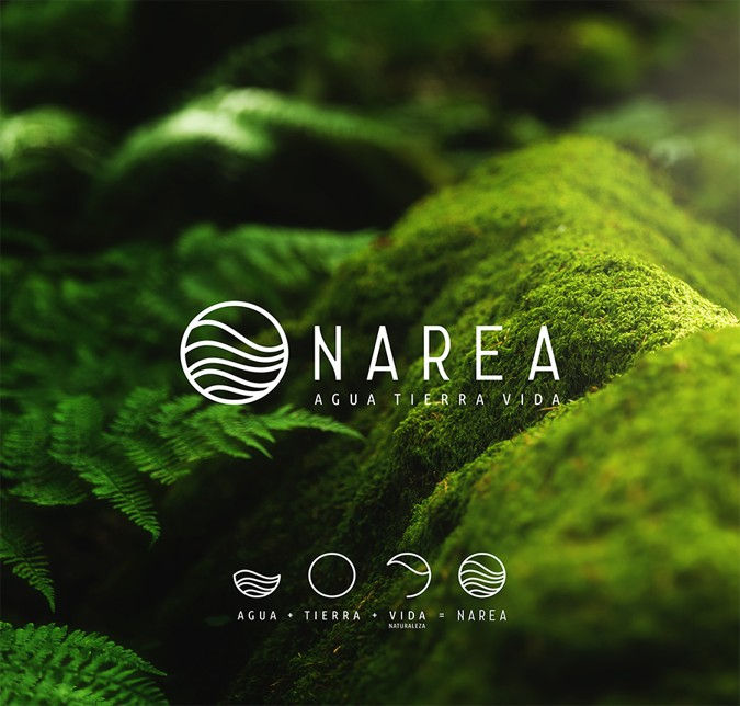 Fondo boscoso con significado de NArea