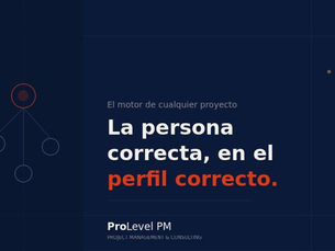 La persona correcta, en el lugar correcto...éxito asegurado!