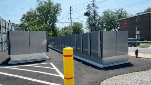 The fuel cell facility at Bridgeport Hospital (Yale New Haven Hospital), USA. July 17, 2024