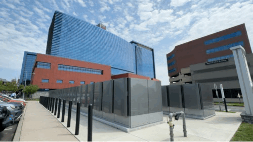 The fuel cell facility SMH000 (2.0MW) at Stamford Hospital, USA.