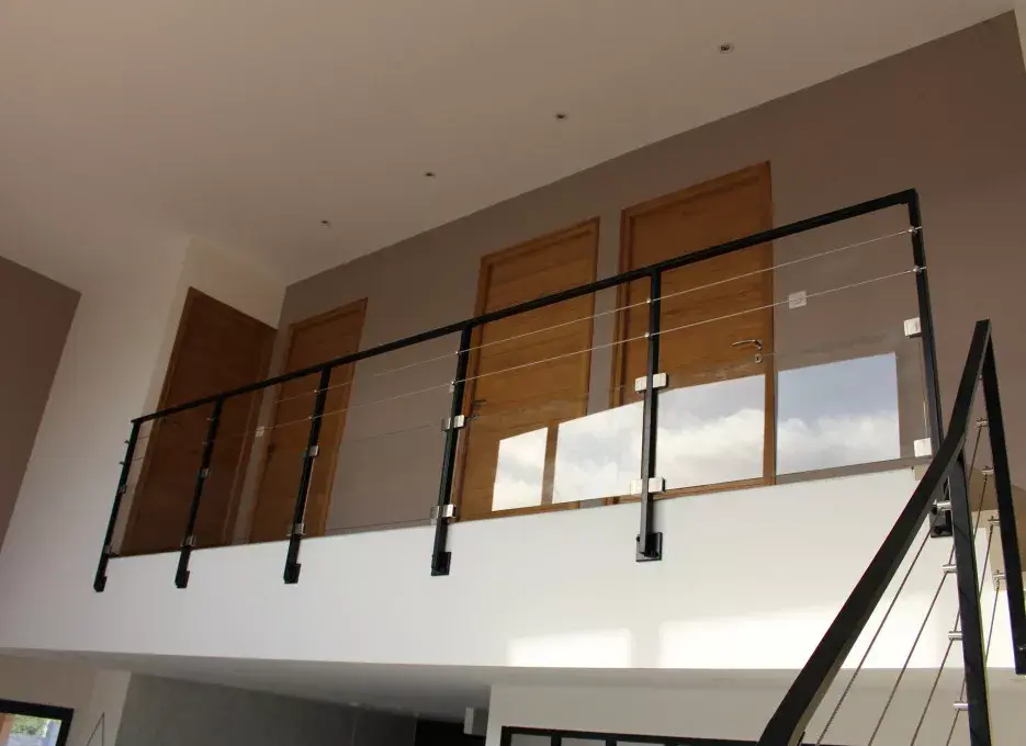 Balustrade en verre