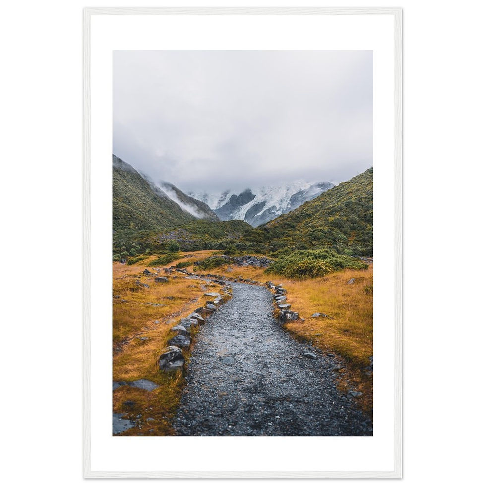 Thumbnail: View to Mount Cook, New Zealand
