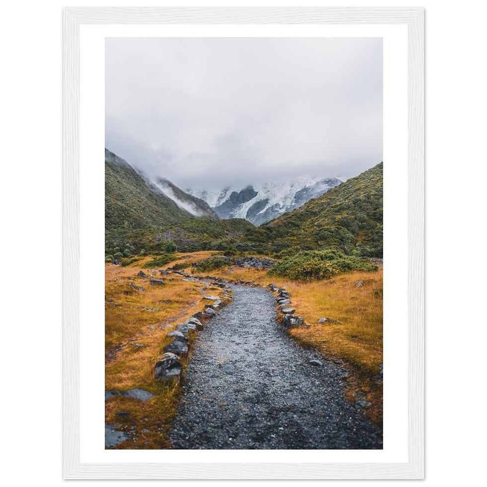 Thumbnail: View to Mount Cook, New Zealand