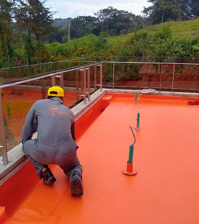 Impermeabilizacion cubierta verde