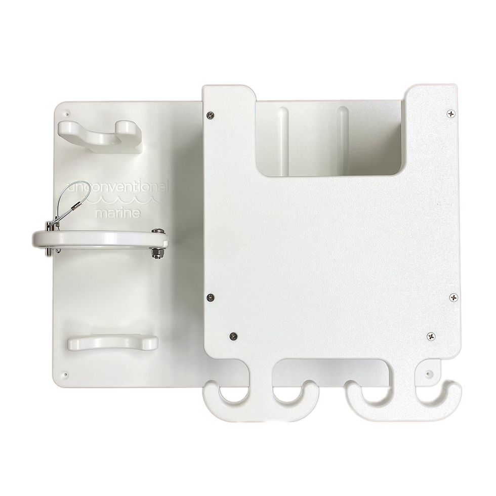 Thumbnail: Fire Extinguisher Mount with Single Storage Mount