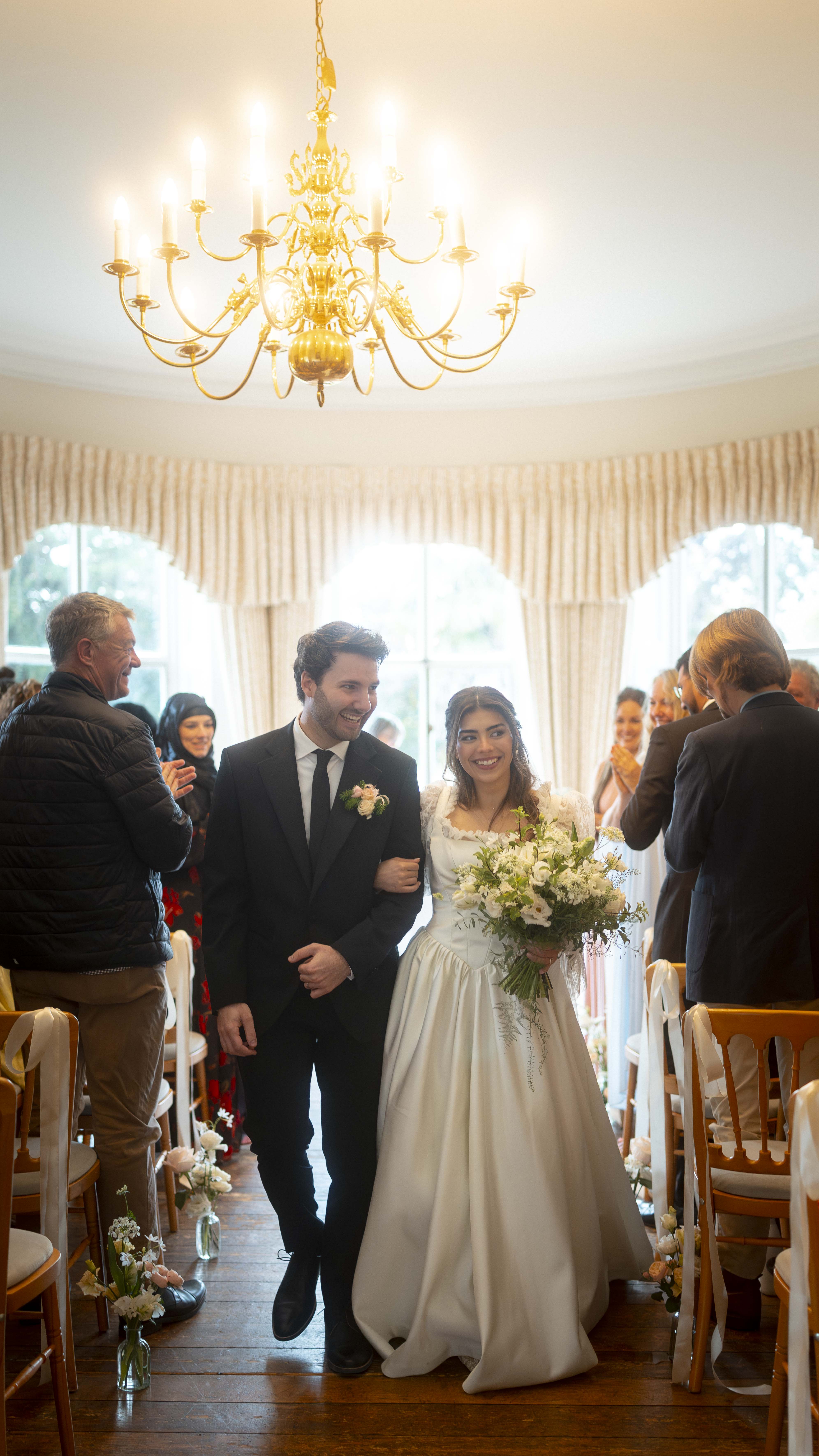 Documentary wedding photograph, London