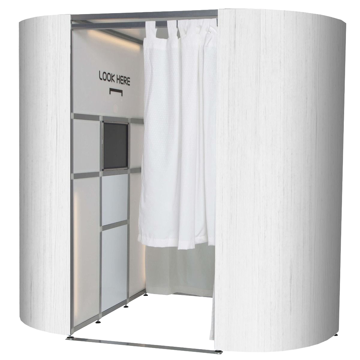 Classic Oval Booth Hire