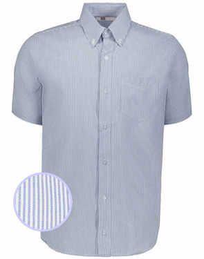 uniformes empresariales camisa de vestir mil rayas algodon 100%