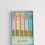 Miniature : Coffret de 5 paires de baguettes pastel en bambou