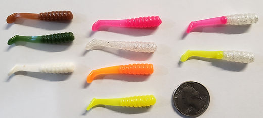 cat or fish lures bulk Walleye Plastics