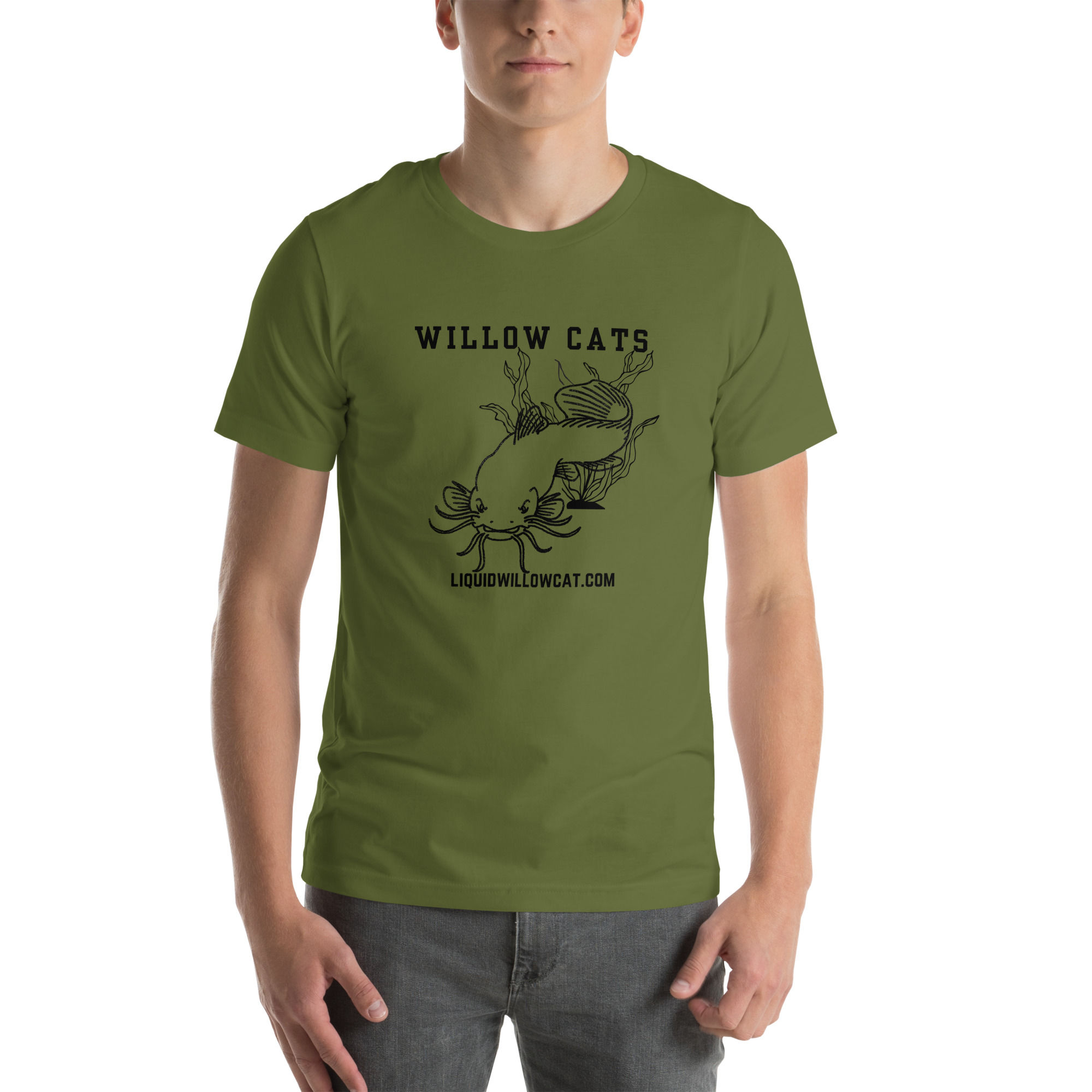 Unisex Liquid Willow Cat t-shirt