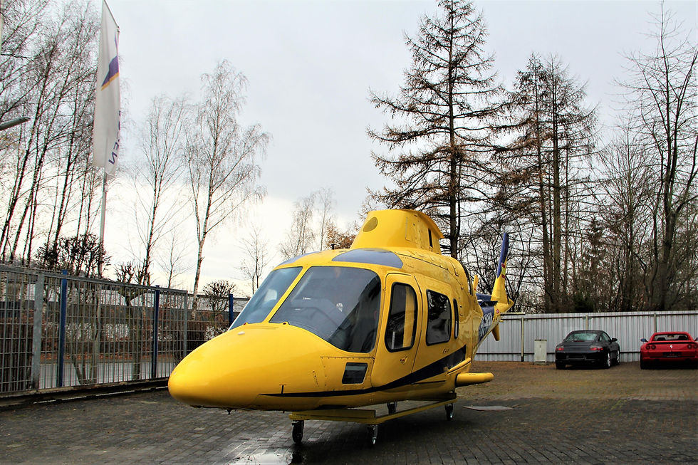 Miniaturbild: Aircraft helicopter Helicopter Body shell Airframe Agusta A109E