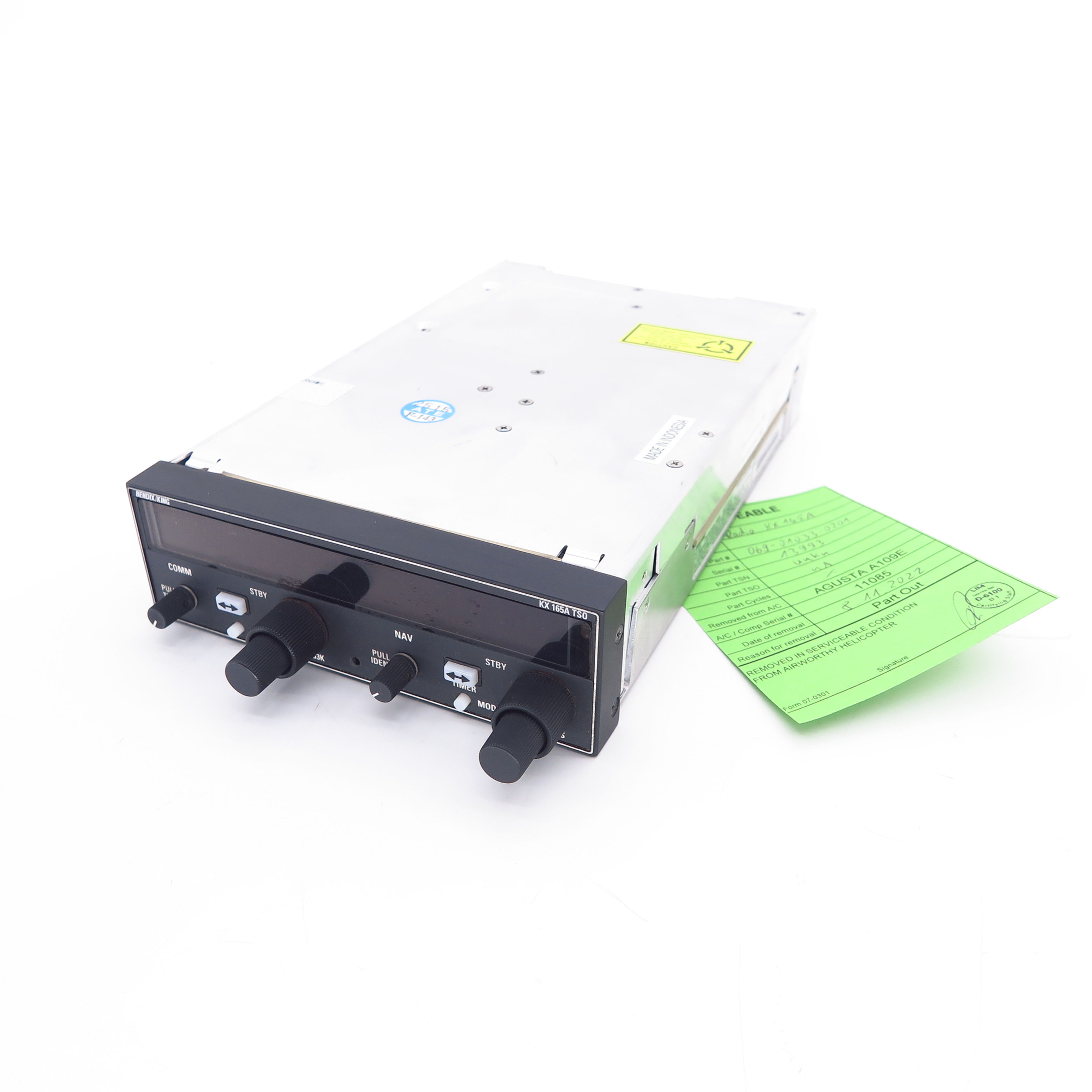 radio KX165A VHF Communikation NAV P/N: 069-01033-0201 SV condition