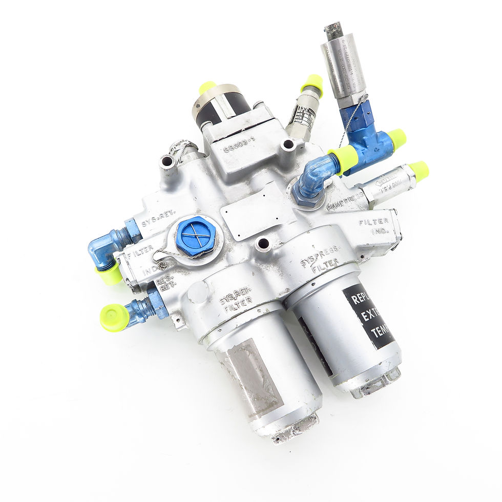 Thumbnail: Oil Filter Unit Valve filter Assy No. 1 Agusta A109 AII 109-0760-41-105 #AR