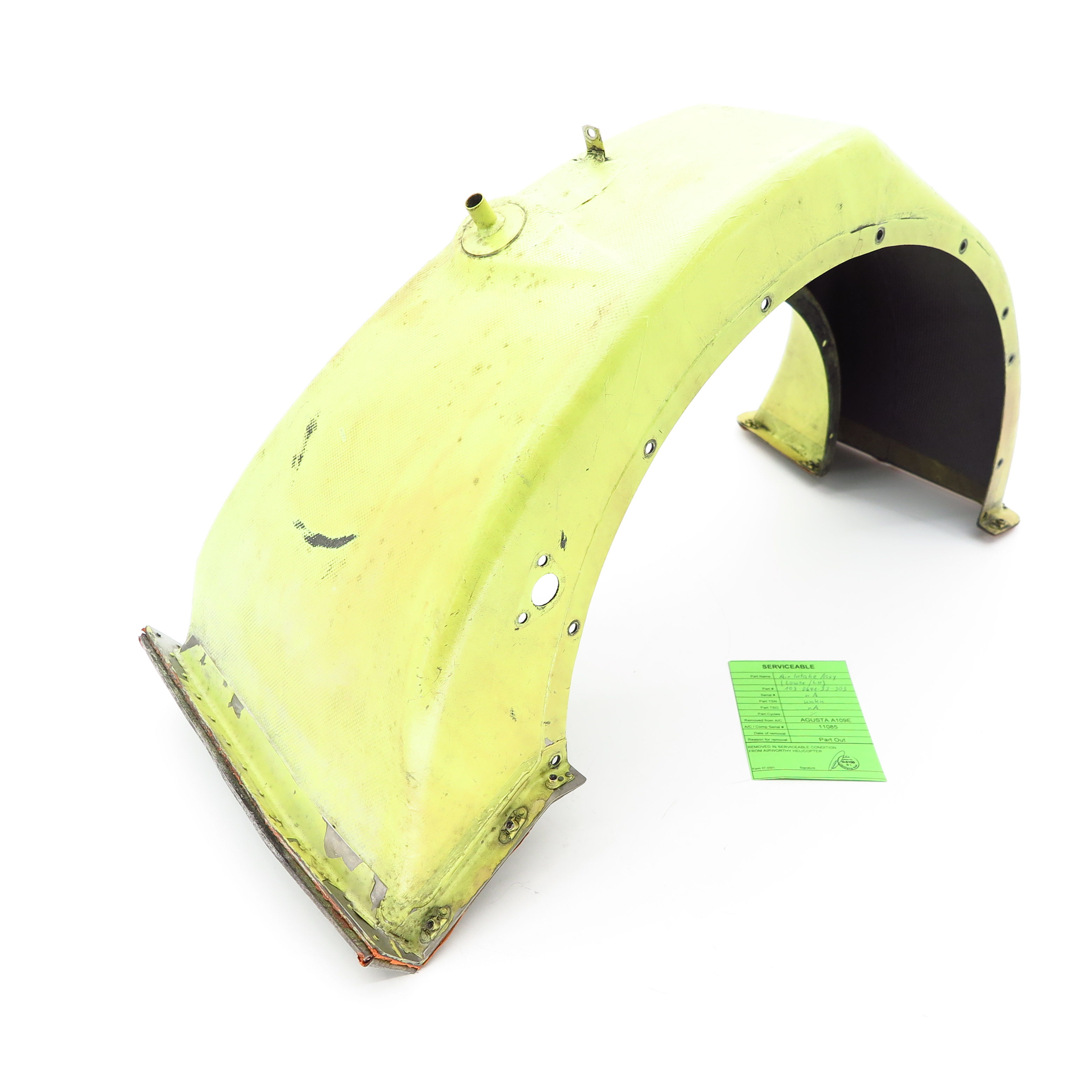 air intake air intake Assy Lower LH Agusta A109E 109-0641-33-303