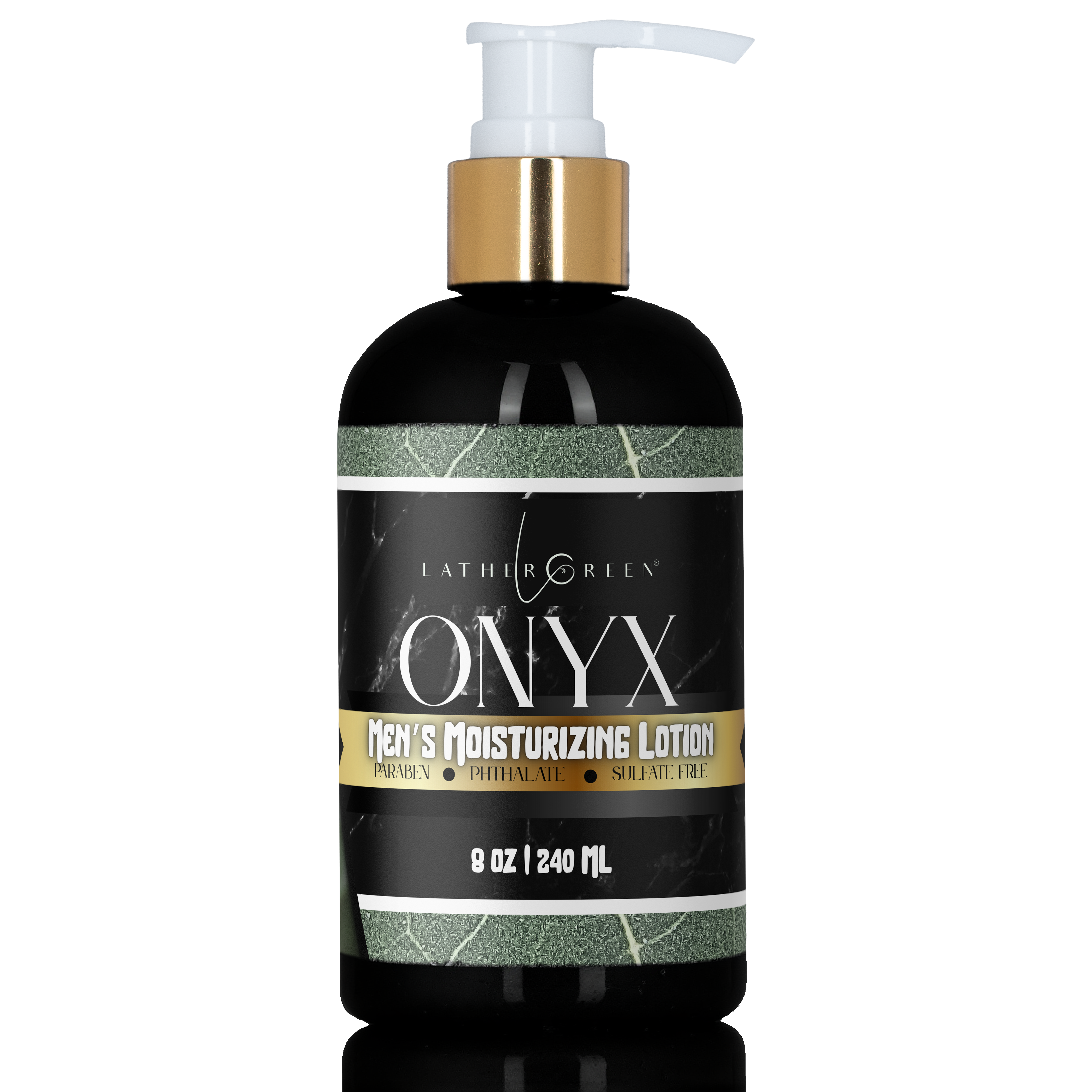 Onyx Natural Men's Moisturizing Lotion LatherGreen Lather Green