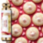 LatherGreen Candy Cane Sugar Cookie Natural Lip Balm