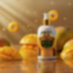 Mango Monster Truck kids body lotion in fun playful setting, hydrating moisturizer for children