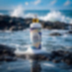 Thumbnail: Blue Ocean body wash in ocean-inspired setting, fresh hydrating cleanser for tweens and teens