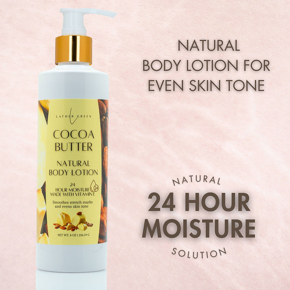 Thumbnail: Cocoa Butter Natural Body Lotion for Dry Skin