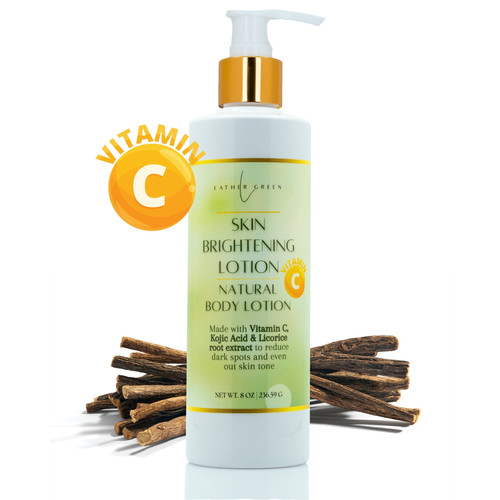 LatherGreen Clear Skin Natural Skin Brightening Lotion | LatherGreen