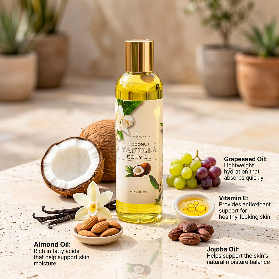 Miniatura: Coconut Vanilla Body Care Set with Coconut, Vanilla, Aloe Vera and Botanical Ingredients