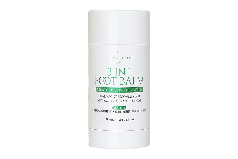 Thumbnail: LatherGreen 3 in 1 Foot Balm - Cracked, Sore, Dry Relief