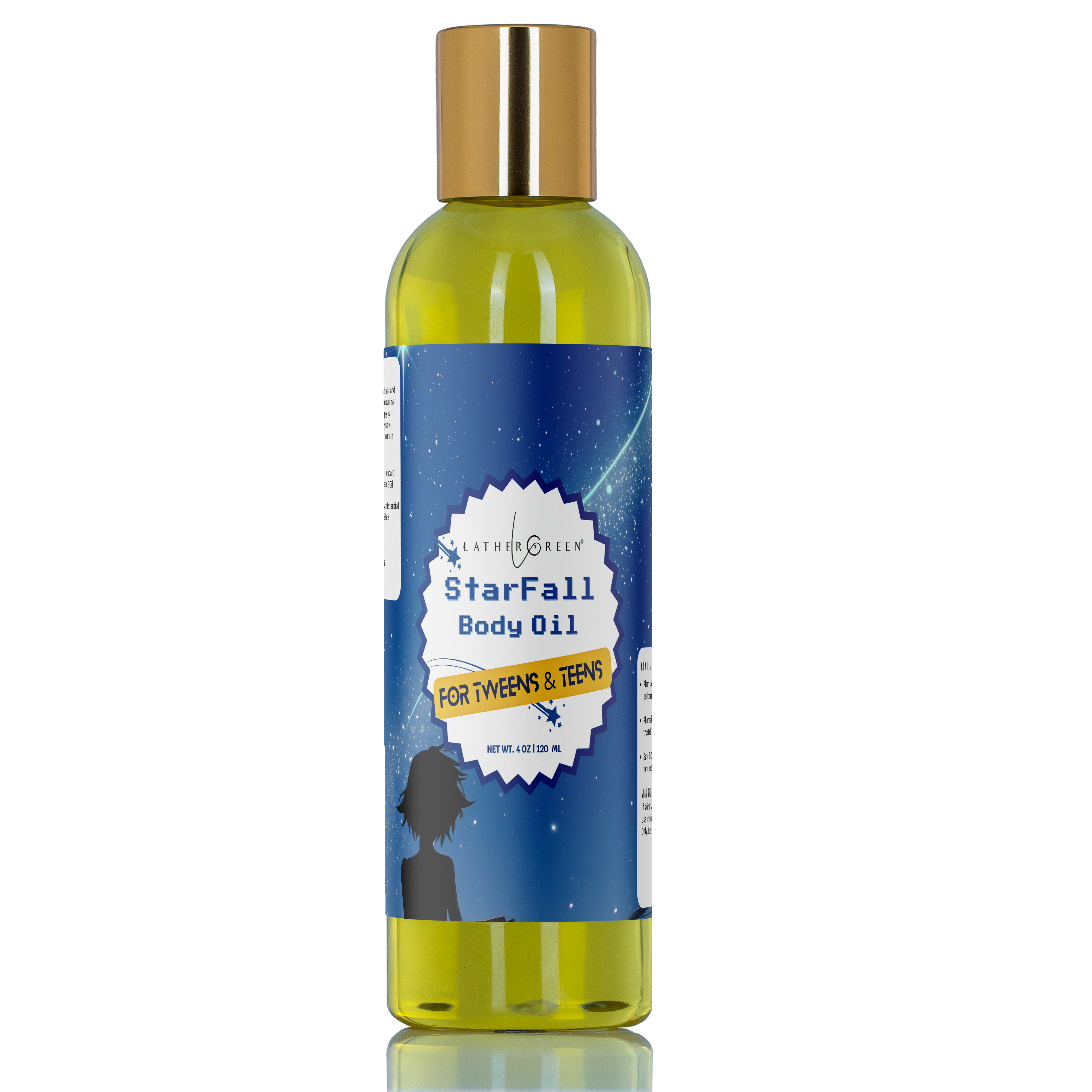 Lather Green LatherGreen StarFall Body Oil for Tweens and Teens