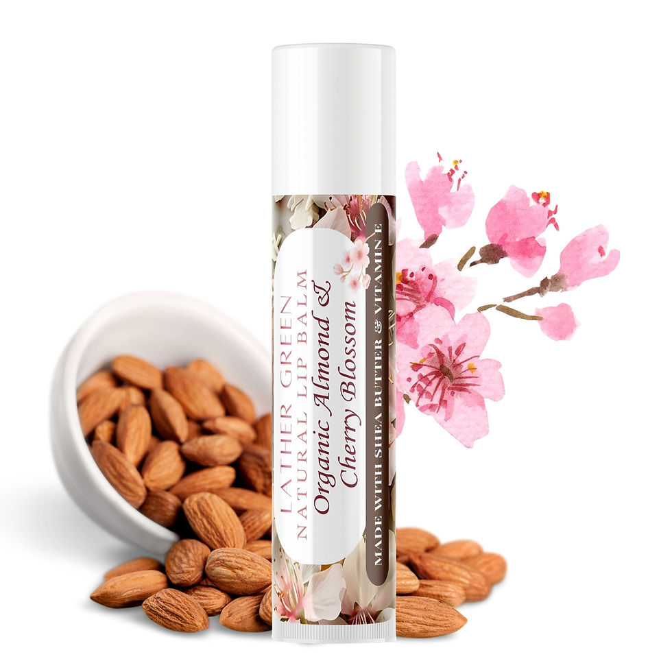 Thumbnail: Organic Almond & Cherry Blossom Natural Lip Balm