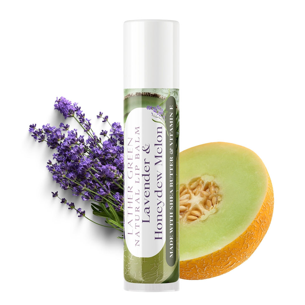 Thumbnail: Lavender & Honeydew Melon Natural Lip Balm