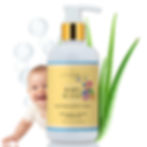 baby wash for babies, gentle daily cleanser with lightweight bubbly lather